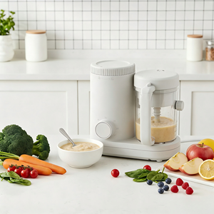 Evcil Hayvanlar İçin Taze Mama Hazırlama Makinesi: Sebzeler, Meyveler ve Taze Etler için Hepsi Bir Arada Buharlı Pişirme ve Pişirme Makinesi - Product Image 2