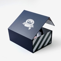 Caja de Regalo de Cartón Rígido Magnético Plegable Personalizada para Ropa, Zapatos, Cosméticos, Embalaje de Caja Rígida