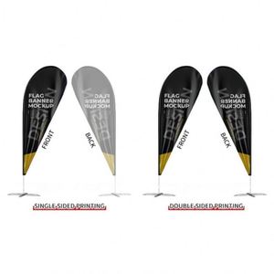 <b>Flag</b> Banners Beach <b>Flags</b> Custom Flying Feather for Outdoor Digital Printed Polyester Cloth Aluminum 100% Polyester Rectangle - Product Image 4