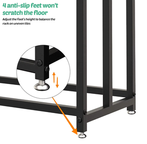 Porte-serviettes sur pied Porte-serviettes en <span class=keywords><strong>acier</strong></span> inoxydable <span class=keywords><strong>Support</strong></span> pour <span class=keywords><strong>barre</strong></span> de bain Porte-serviettes de bain compressé - Product Image 3