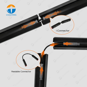 Nouveau design, rail magnétique en aluminium pour plafond <span class=keywords><strong>tendu</strong></span>, éclairage <span class=keywords><strong>LED</strong></span> sur rail 48V, Russie - Product Image 3