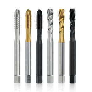 Nhà Máy Bán Hàng Trực Tiếp Hiệu Suất Cao Din371 Máy Xoắn Ốc Tap M1-M30 Kích Thước Đầy Đủ Din376 Xoắn Ốc Chỉ Tap Tin Lớp Phủ - Product Image 1