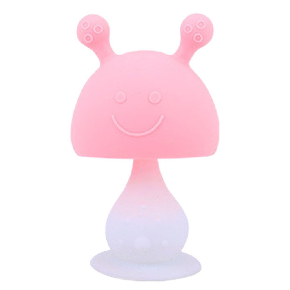 В наличии, силиконовая игрушка для кормления грудью, детский прорезыватель, гриб