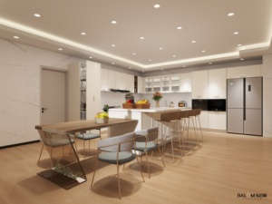 Balom تسليم سريع الأمريكية وحدات تصميم حديث خزانة مطبخ منزلية - Product Image 3