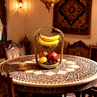 Corbeille à fruits sculptée de luxe créative et simple, panier à fruits haut de gamme pour la maison, grande capacité, bol à fruits, plateau à collations
