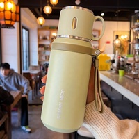 Thermos simple grande capacité en acier inoxydable 316 avec affichage LED de la température, conception anti-fuite, tasse à eau portable sous vide pour