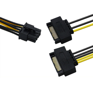 <span class=keywords><strong>สาย</strong></span>เคเบิลอะแดปเตอร์สำหรับ<span class=keywords><strong>การ์ด</strong></span>กราฟิก15pin กับ8pin ขนาด20ซม. <span class=keywords><strong>สาย</strong></span>ไฟพาวเวอร์ซัพพลาย PCIE SATA 8P ไปยัง SATA ขายส่งจากโรงงาน - Product Image 6