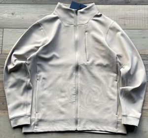 เสื้อฮู้ดผู้ชายทรงปกติ คอตั้ง สไตล์ลำลอง ผ้าทอ ลายเรียบ ซิปหน้า สำหรับฤดูใบไม้ผลิและฤดูใบไม้ร่วง ปี 2024 - Product Image 2