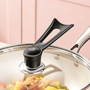 Pot Lid Handle Stand Universal Stainless Steel Heat Insulating Cookware Accessory For Frying Pans - Product Image 2