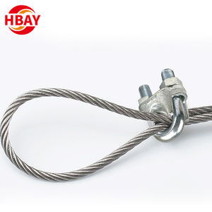 ANYUE más popular en 2025 Clip de cuerda de alambre de acero de aleación galvanizado para cuerda de alambre de sujeción - Product Image 6