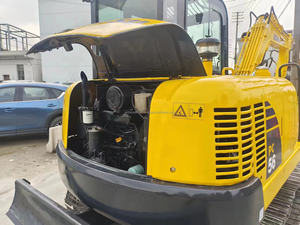 Excavatrice Komatsu d'occasion PC56-7 d'origine japonaise de bonnes performances avec moteur Yanmar, pompe de boîte de vitesses à bas prix - Product Image 2