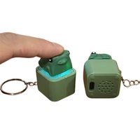 Porte-clés Grenouille Lumineuse Rechargeable Anti-stress Jouet Sensoriel pour Adultes Cadeau Nouveauté Fête G26-140