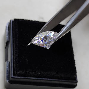 Moissanita sintética creada en laboratorio, corte brillante, piedra suelta de 6 mm a 10 mm, moissanita suelta de corte redondo - Product Image 5