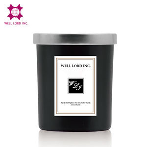 La bougie en verre argentée de haute performance cogne les pots forts de bougie de longévité pour l'occasion de Noël - Product Image 3