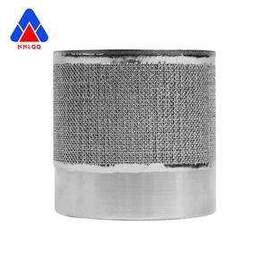 Les éléments filtrants agglomérés de précision élevée de filtration de fabricant de Huahang saupoudrent l'acier inoxydable poreux du métal 316L - Product Image 2