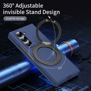 Đối Với Samsung Z Gấp 7 Từ Sang Trọng Điện Thoại Di Động Trường Hợp Chống Sốc PC Chất Lượng Cao Gấp Trường Hợp Điện Thoại Đối Với Samsung Z Gấp 4 5 6 7 - Product Image 2