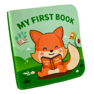 Juguetes <span class=keywords><strong>de</strong></span> educación preescolar, libro <span class=keywords><strong>de</strong></span> animales para niños con números 1-10, tablero <span class=keywords><strong>de</strong></span> actividades silencioso <span class=keywords><strong>de</strong></span> tela, <span class=keywords><strong>mi</strong></span> <span class=keywords><strong>primer</strong></span> libro para niños - Product Image 1