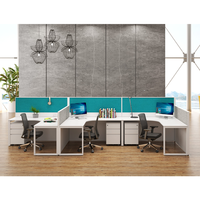 Prix de vente directe d'usine Mobilier de bureau hautement personnalisable de haute qualité Partition Work Station