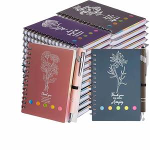 Vintage Thick Kraft Paper Coil Notebook Mini Diary Notebook Simple Spiral Notebook Gift Customization - Product Image 1