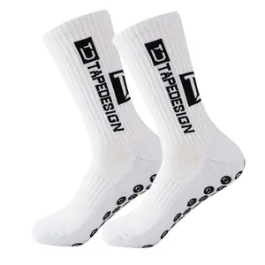 Custom Sports Breathable Non-slip Polka Dot Towel Bottom Football Socks Elite Super Combat High Running Sports Socks