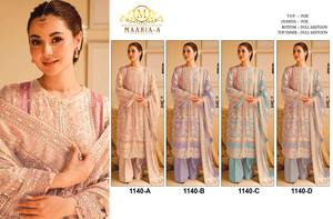 Diseñador paquistaní Salwar Kameez Georgette Salwar Suit eith Bordado Secuencia Trabajo Traje paquistaní - Product Image 6