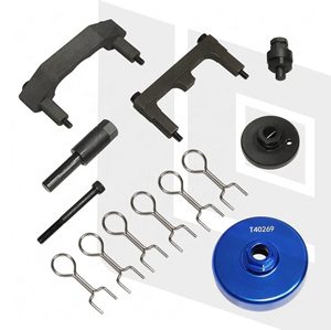 Ensemble d'outils pour véhicule Outils de verrouillage d'arbre à cames Jeu d'outils de synchronisation pour moteur VW Audi A4 A6 A8 FSI V6 V8 T40070 - Product Image 2