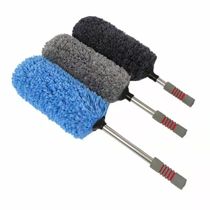 MARCH EXPO car detailing brushes wax mop small feather duster anti hook wire