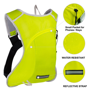 Sac à dos d'hydratation pour la course à pied, le marathon, le cyclisme, la randonnée, caractéristiques imperméables pour les sports tout-terrain, veste de course à pied - Product Image 3