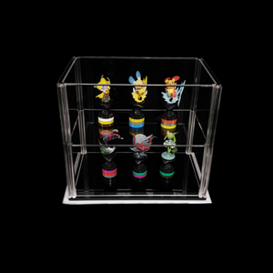 Présentoir transparent de jouet en acrylique, en treillis brillant, support de rangement pour modèles, 12 pièces - Product Image 6