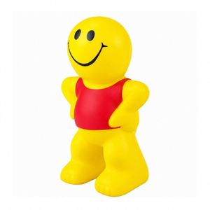 Juguete Antiestrés Personalizado con Logotipo de Cara Sonriente, en Forma de Persona, de Espuma PU Suave, para Eventos de Bienestar Empresarial - Product Image 5