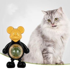 Venta caliente Nueva llegada Forma de ratón Ecológico Plástico Divertido Multifunción Bola de hierba gatera Caramelo Gato de dibujos animados Juguete para masticar - Product Image 2