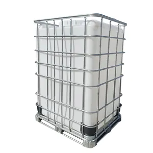 1500l נירוסטה מסגרת Ibc Tote טנק מיכל נוזל מסוכן תחבורה כימית אחסון Ibc טנק מכולות