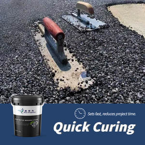 Pavé antidérapant écologique perméable en résine de pierre lavée motif Pieon bleu, personnalisé en usine pour les allées de parcs municipaux - Product Image 6