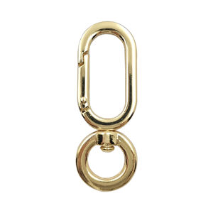 Haute qualité sac matériel accessoires lanière <span class=keywords><strong>chien</strong></span> laisse grand épais en alliage de Zinc métal pivotant ressort mousqueton - Product Image 2