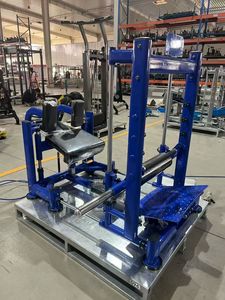 Machine professionnelle de musculation pour fessiers et ponts fessiers en acier, à charge par plaques, équipement de fitness sécurisé pour salle de sport - Product Image 4