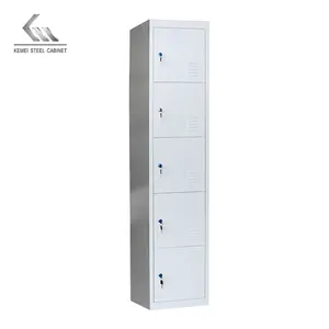 5 Door Student Stainless Steel Custom Metal Lockers For School