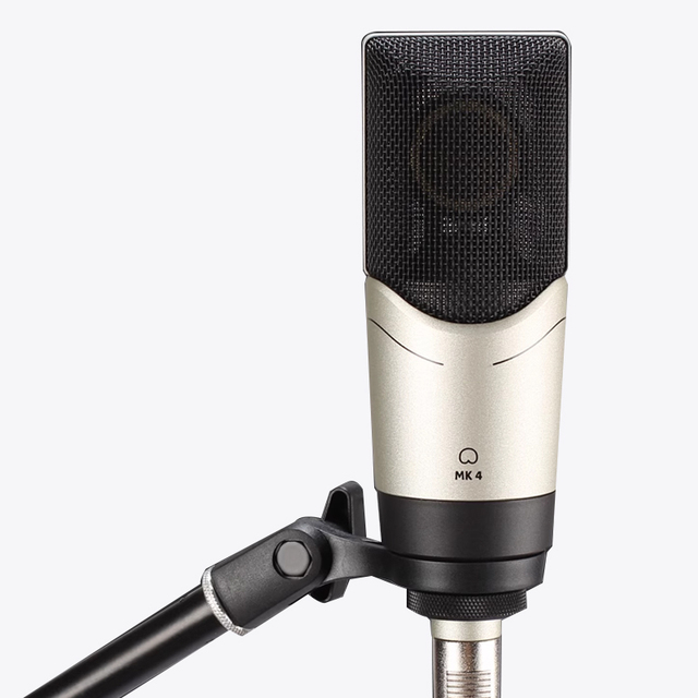 MK4 High Quality Cardioid Pattern Condenser Microphone Set Broadcasting Studio Recording Low Noise XLR Wired Popular Choice