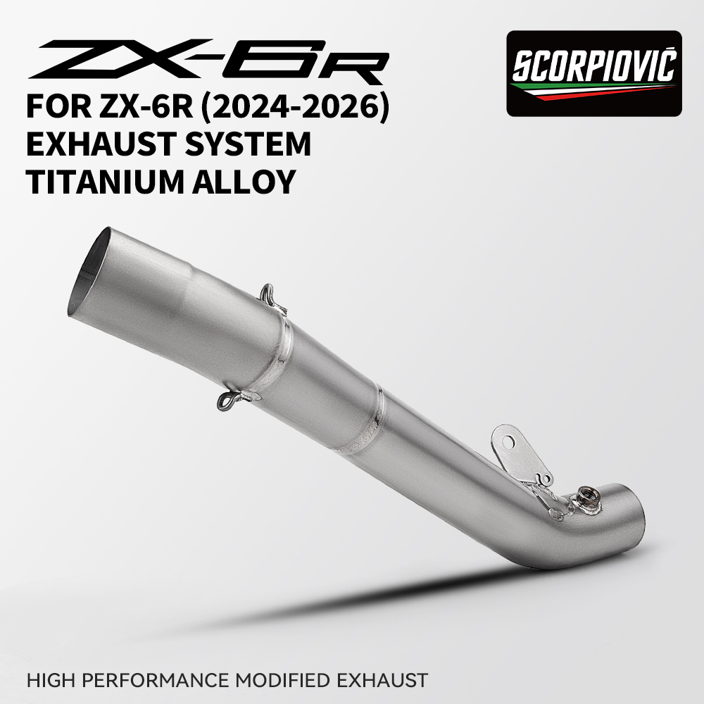 Motorcycle Exhaust Pipe 60mm Modified Exhaust Pipe – Stainless