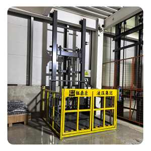 Satılık depo kılavuz rayı kargo kaldırma platformu navlun asansör fiyatı - Product Image 2