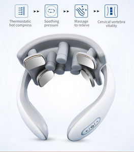 Masajeador Electrónico de Cuello y Hombros con 9 Modos, 15 Intensidades de Calor, Alivio del Dolor y Vibración por Pulsos - Product Image 4