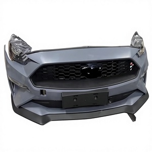 Kit de remplacement de pare-chocs avant avec calandre et embout de phare pour <span class=keywords><strong>Mustang</strong></span> 2014-2021 - Product Image 3