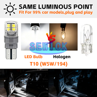 Neue Superhelle Auto-Innenbeleuchtung Leselampe Breitstrahler T10 W5W Auto-LED-Lampen Canbus 3030 8SMD DC12V