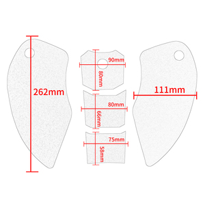 Accessoires pour moto XXUN, protection de réservoir en caoutchouc, autocollant de réservoir pour <span class=keywords><strong>BMW</strong></span> R <span class=keywords><strong>Nine</strong></span> <span class=keywords><strong>T</strong></span> Scrambler 2016-2022 - Product Image 6