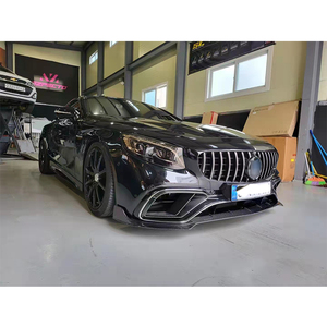 Nuovo Spoiler Anteriore in Fibra di Carbonio per Classe S Coupé <span class=keywords><strong>C217</strong></span> (2018+) Parte di Aggiornamento di Car m Carbon - Product Image 6