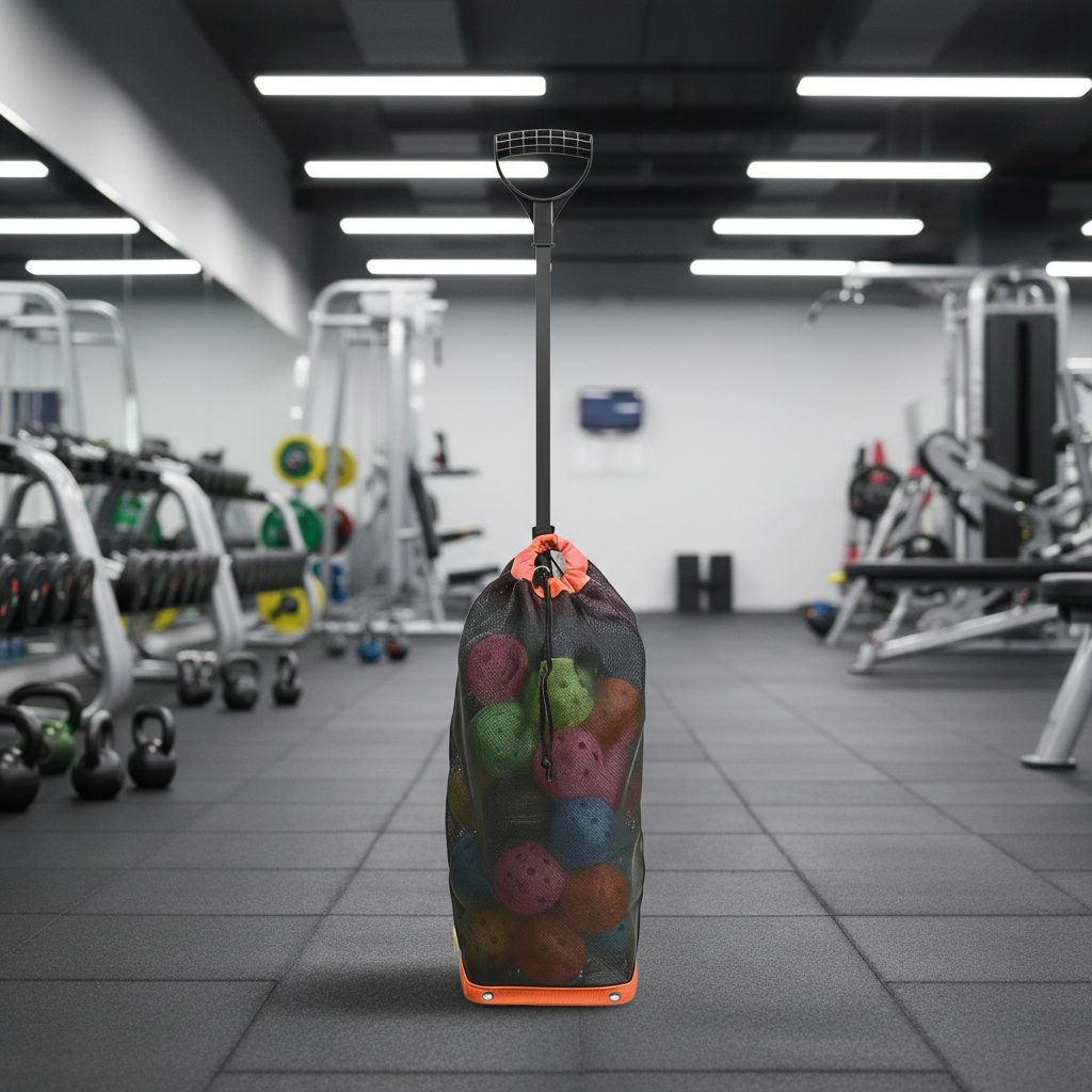 Portable Pickleball Equipment Training Ball Collector with Easy Storage and Pickup for Peak Ball Pickup Box