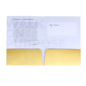 Personalized Custom Logo Business School A4 Presentation Document Paper File Folders Printing With 2 Pockets