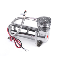 Compresseur de suspension pneumatique universel haute performance 12V 480C 200 PSI avec sortie 1/4 NPT pour systèmes de suspension de tuning automobile