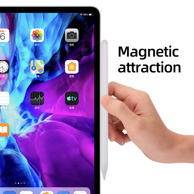 Factory Wholesale Capacitive Touch Active Stylus Pencil Magnetic Pencil for iPad Pro Tablet Anti-palm Touch Stylus