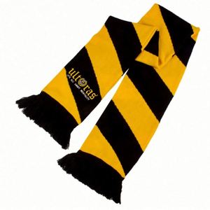 Bufanda de Fútbol Tejida con Logotipo Personalizado al por Mayor para Fanáticos del Deporte - Product Image 5