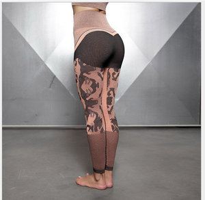 Pantalones Deportivos de Yoga sin Costuras al por Mayor, Ropa Deportiva Impermeable, Leggings de Nailon y Spandex de Primera Calidad Personalizados - Product Image 5